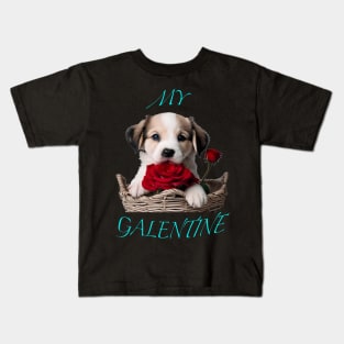 Super cute puppy Kids T-Shirt